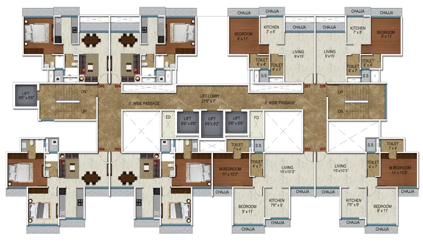 Proviso Group Floor Plan