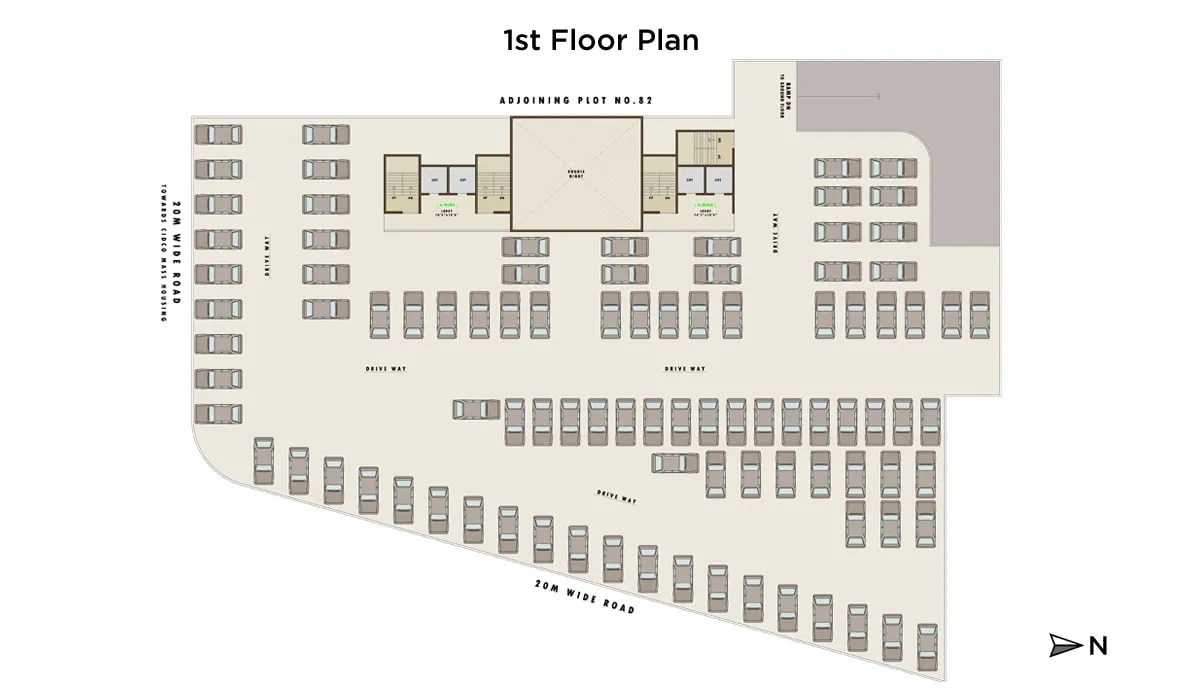 Sai Proviso Icon 1st Floor Plan