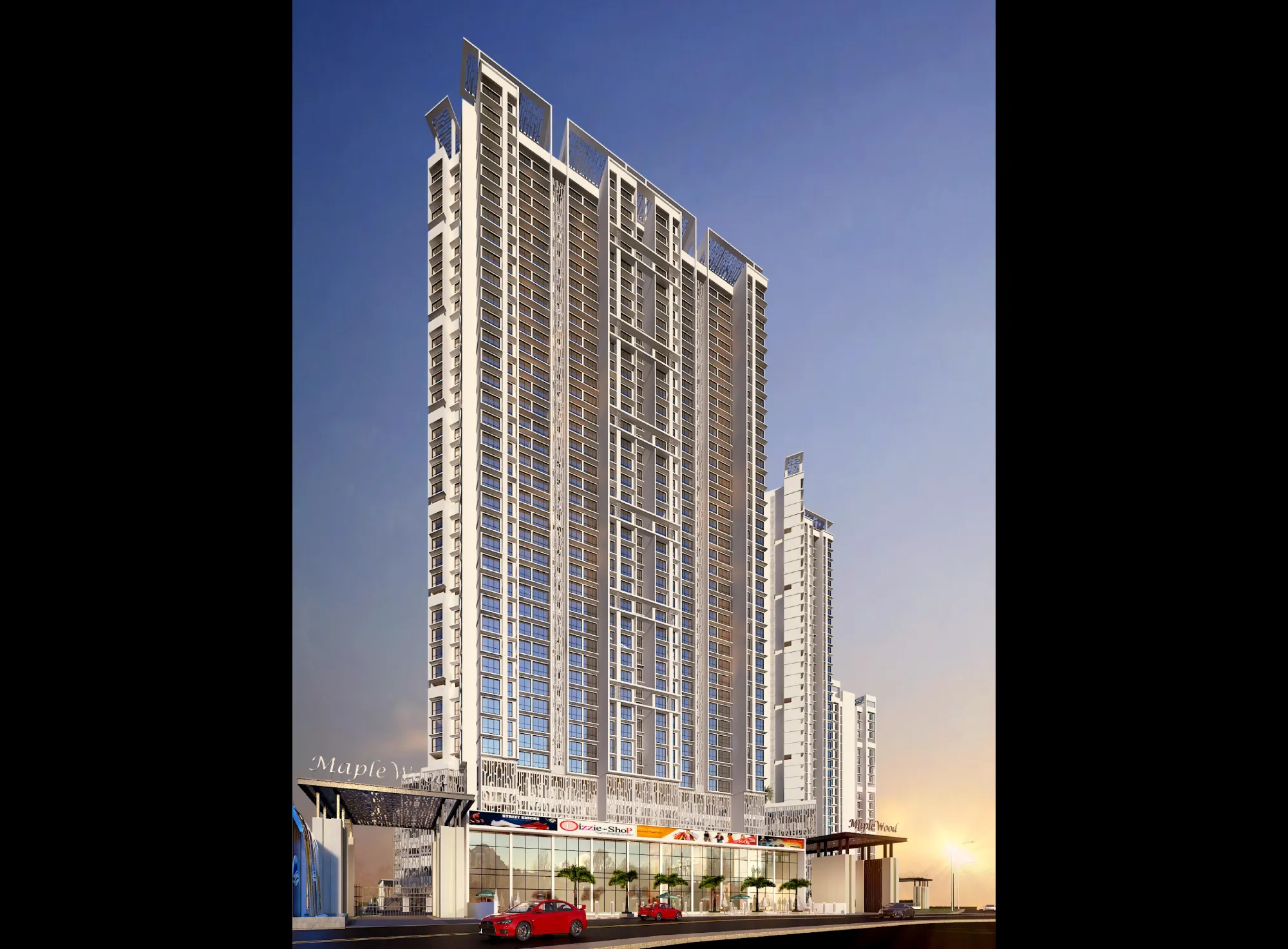 Maple Woods | 1,2 & 3 BHK flats in Airoli